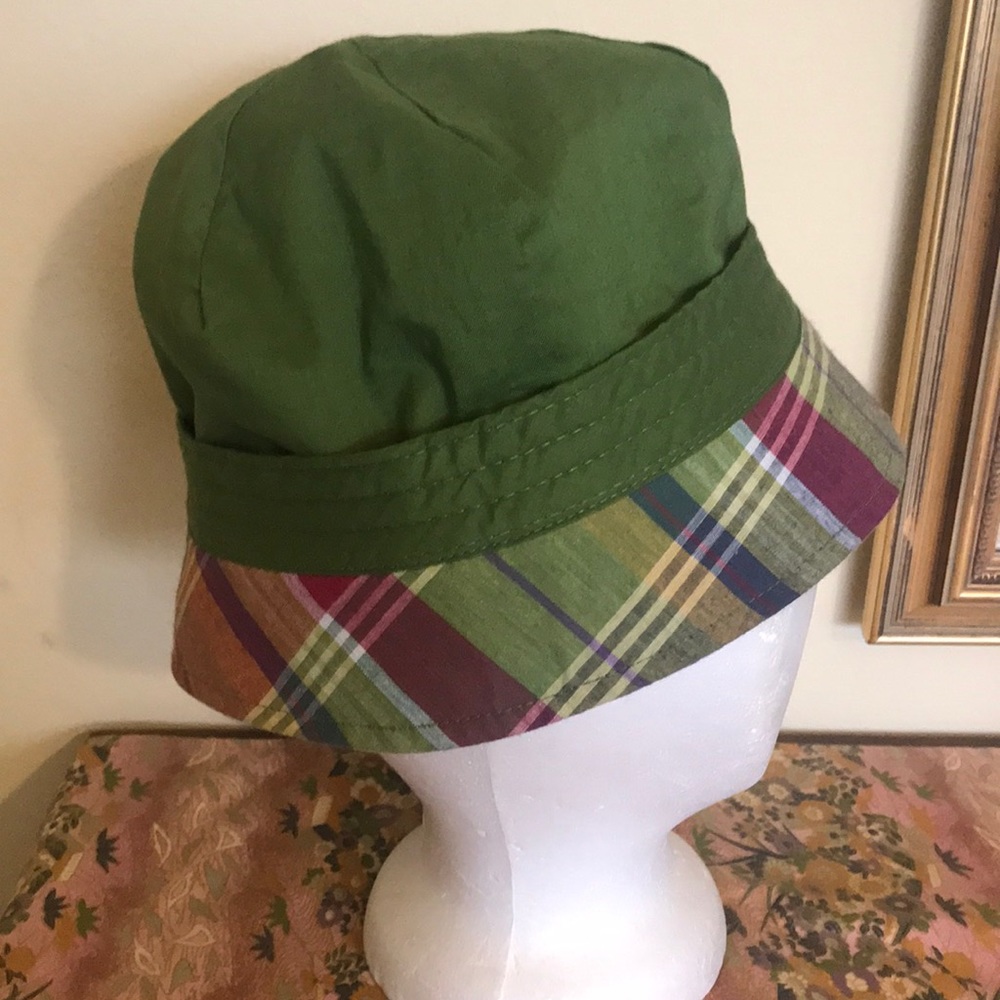 Host Pick 🎉🎉🎉 SAN DIEGO HAT COMPANY Plaid/Reversible Cloche Hat NWOT - Picture 13 of 14